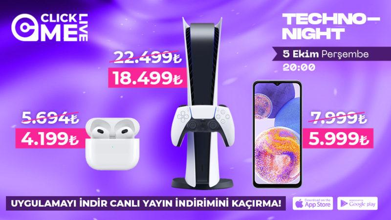 Efsane Fiyatlarla Teknolojik Ürün Arayanlara: PlayStation 5’ten iPhone’a Pek Çok Ürün Sadece 1 Saatliğine Özel Fiyatlarla Satışa Çıkıyor