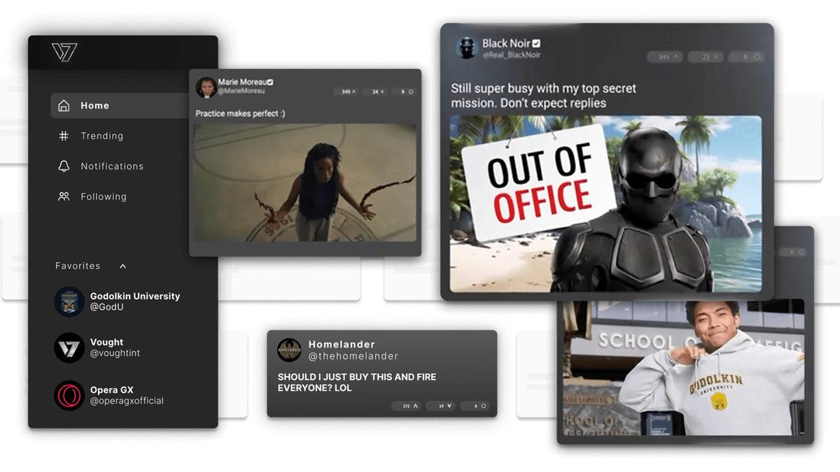 Amazon Dizisi Gen V, Opera GX’e Entegre Edildi: Sosyal Ağ V de Tarayıcının Bir Parçası Oldu!