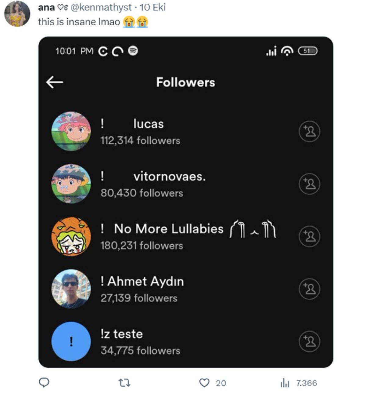 Spotify Hesabınız, Bu İki Gizemli Takipçi Tarafından Takip Edildiyse Yalnız Değilsiniz: Spotify’dan Açıklama Geldi!