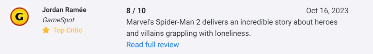 Marvel’s Spider-Man 2’nin İnceleme Puanları Paylaşıldı! Yılın En İyi Oyunlarından Biri Olacak