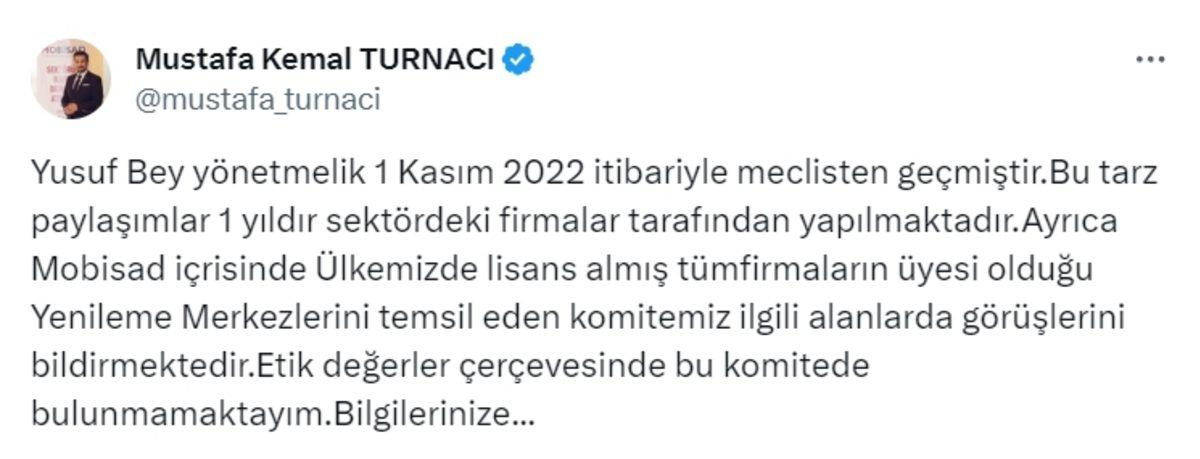IMEI Süresinin 1 Yılla Kısıtlanmasına Neden Olan MOBİSAD’ın Başkanına Ait Şirket Tartışma Yarattı: 