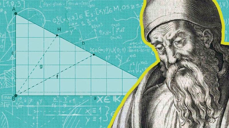 Geometri Denilince Akla Gelen İlk İsim Öklid’in Bulduğu Öklid Teoremini En Basit Haliyle Açıkladık