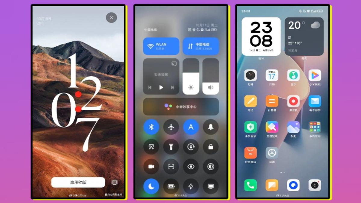 Xiaomi’nin Yeni İşletim Sistemi HyperOS’ten İlk Ekran Görüntüleri Geldi (E Bu MIUI 15 Olmuş...)