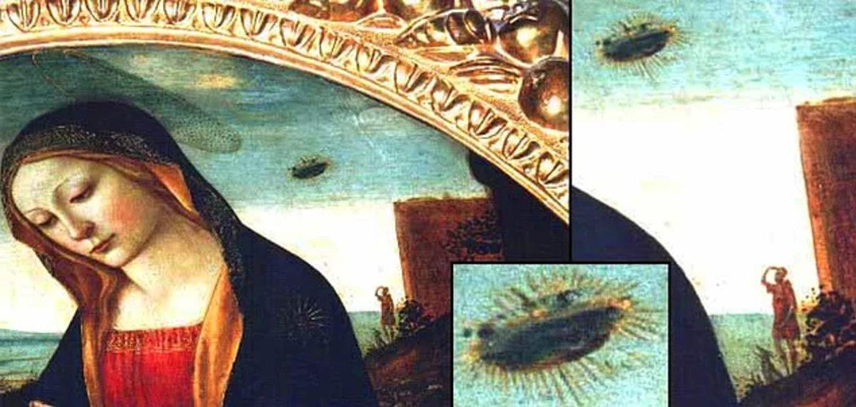 Geçmişte ‘Sanki Bizlere UFO’ları Anlatmışlar’ Dedirten 10 Tarihi Resim!