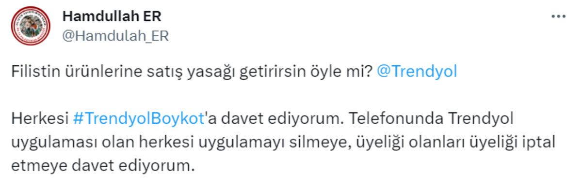 Filistin Temalı Ürünleri Kaldırdığı İçin Linç Yiyen Trendyol, Gazze’ye 10 Milyon Dolarlık Yardım Yapacak