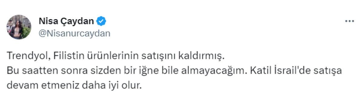 Filistin Temalı Ürünleri Kaldırdığı İçin Linç Yiyen Trendyol, Gazze’ye 10 Milyon Dolarlık Yardım Yapacak