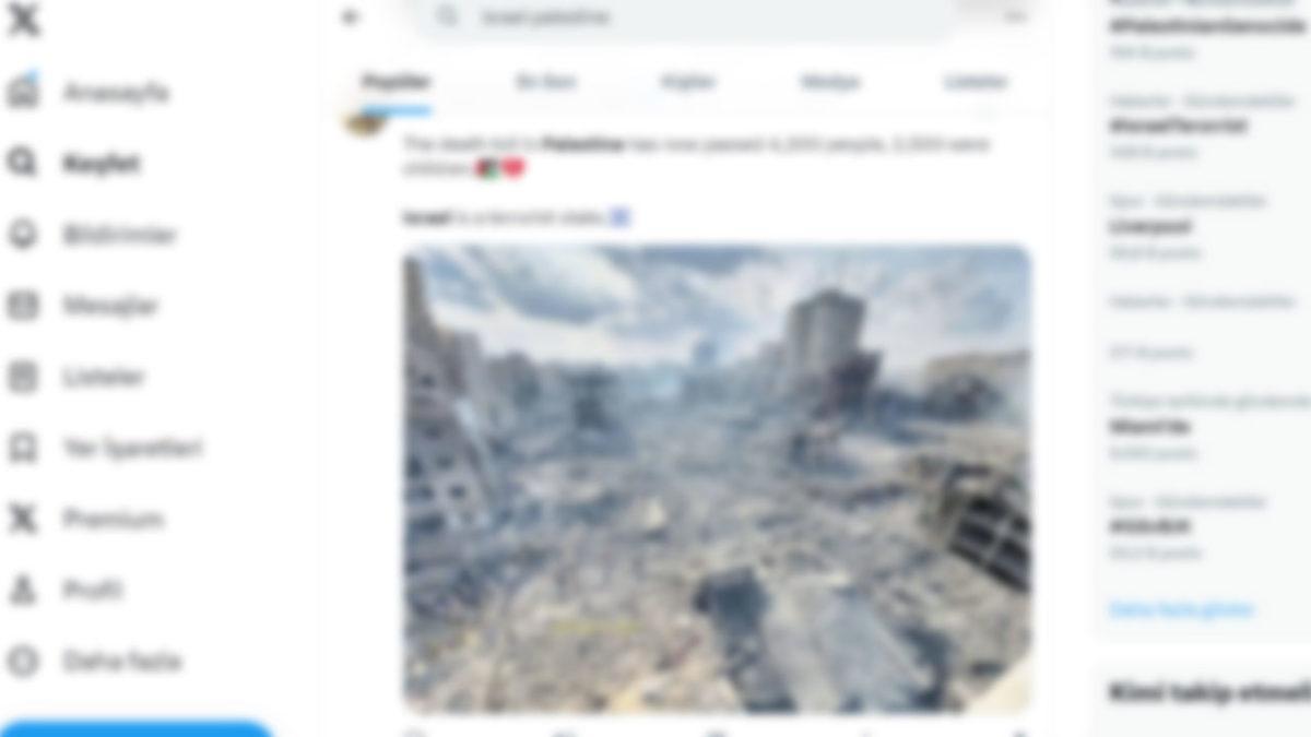 İsrail-Hamas Çatışmasına Yönelik En Çok Dezenformasyon Yapan Hesapların Mavi Tikli Olduğu Ortaya Çıktı