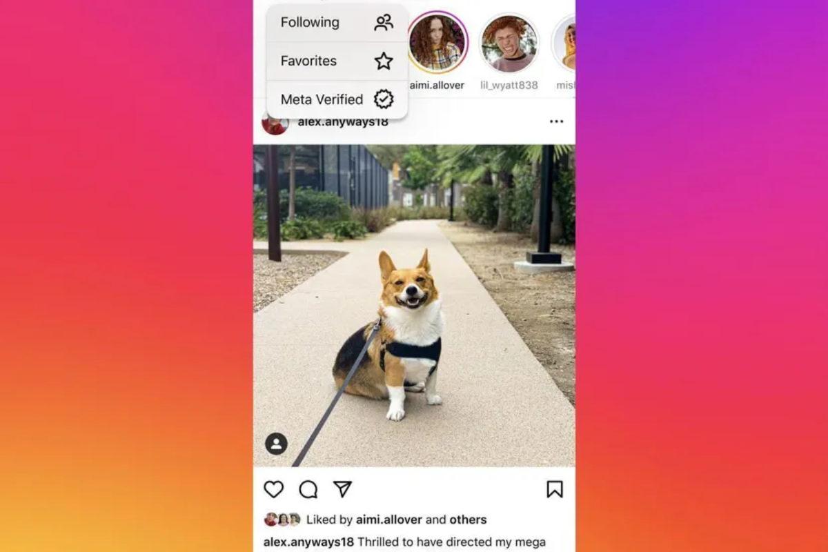 Instagram’ın Akış Sayfasına Yeni Bir Seçenek Geliyor: Sadece Onaylı Hesapların Paylaşımları Gösterilecek