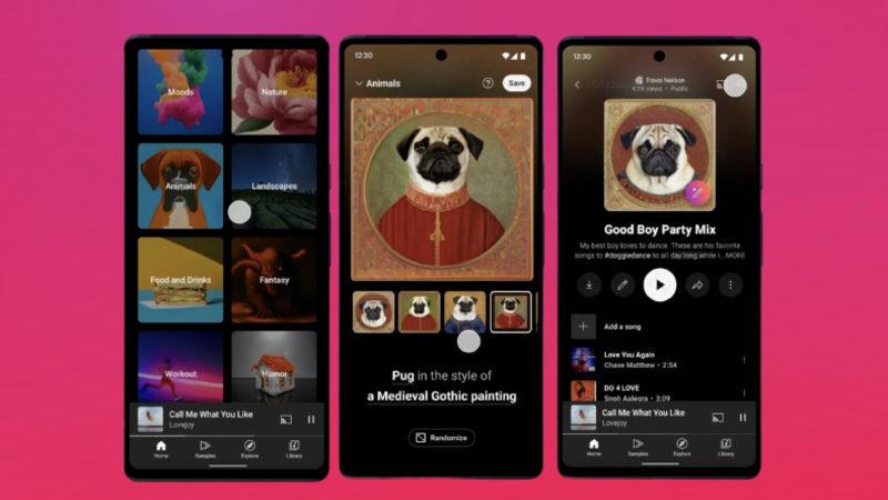 YouTube Music’e Yapay Zekâyla Görsel Oluşturma Özelliği Geliyor!