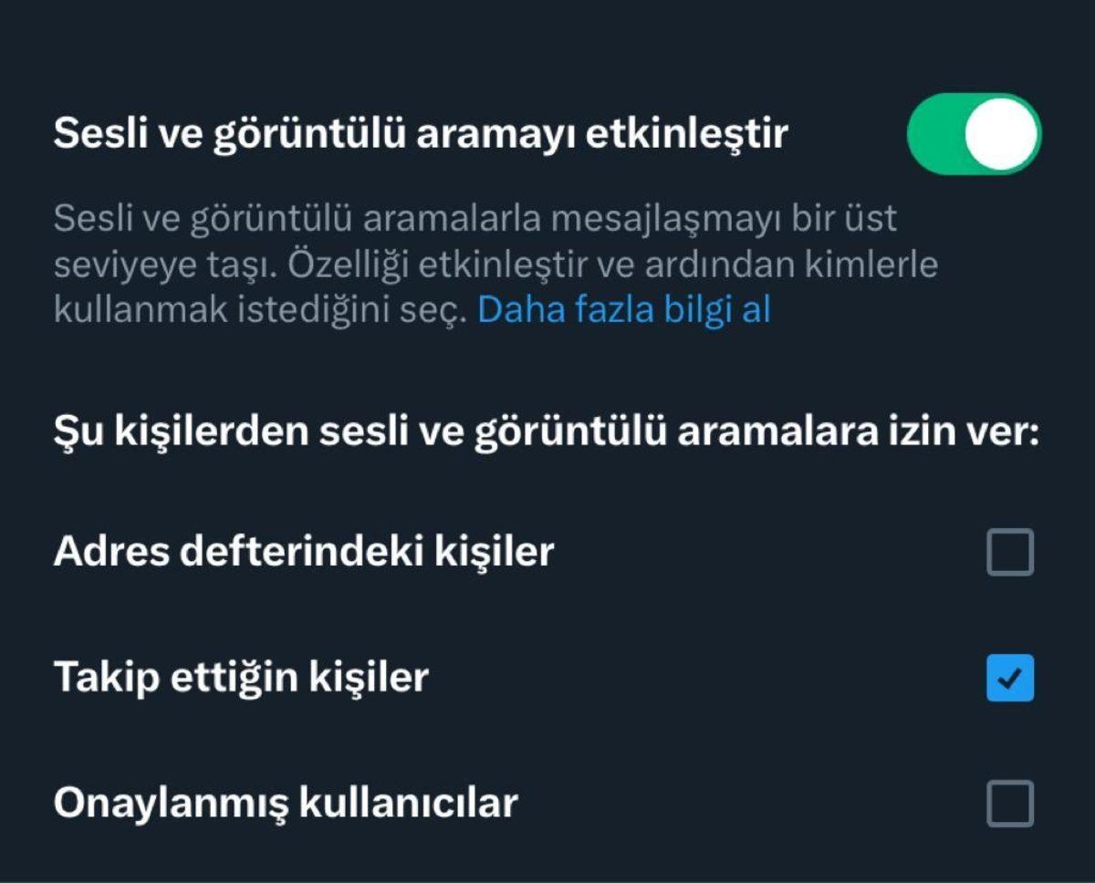 X’e Sesli ve Görüntülü Arama Geldi: Nasıl Kullanılır?