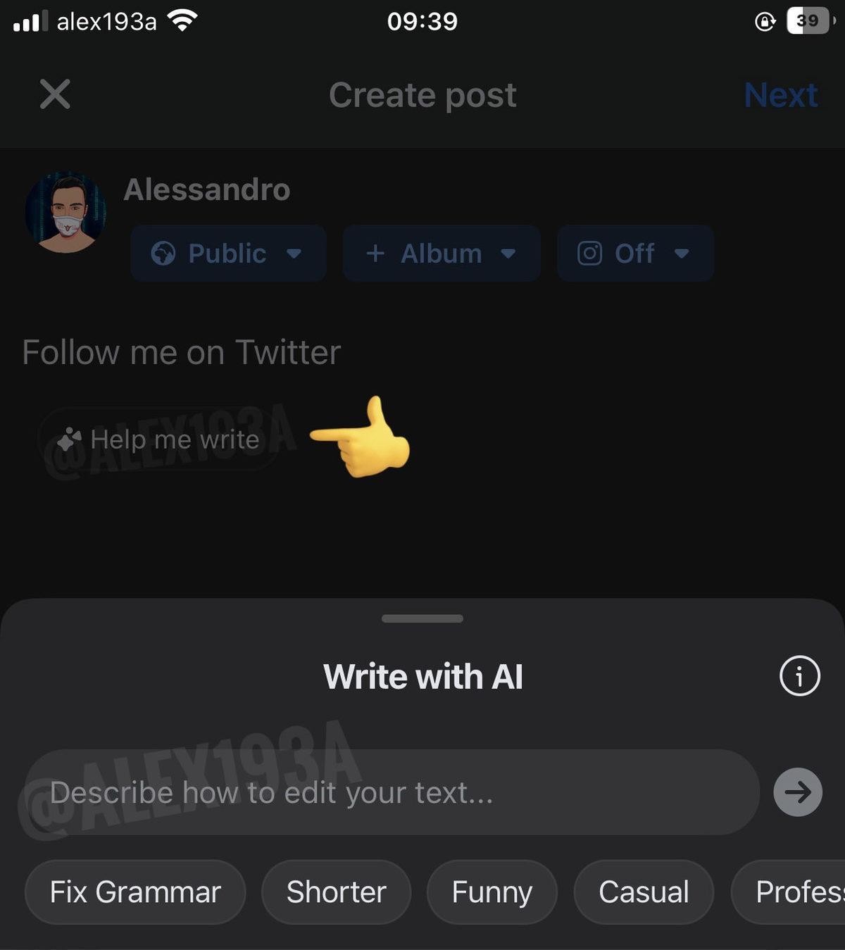 Facebook’a Yapay Zekâ Destekli Metin Oluşturma Aracı Geliyor: İşte İlk Bilgiler