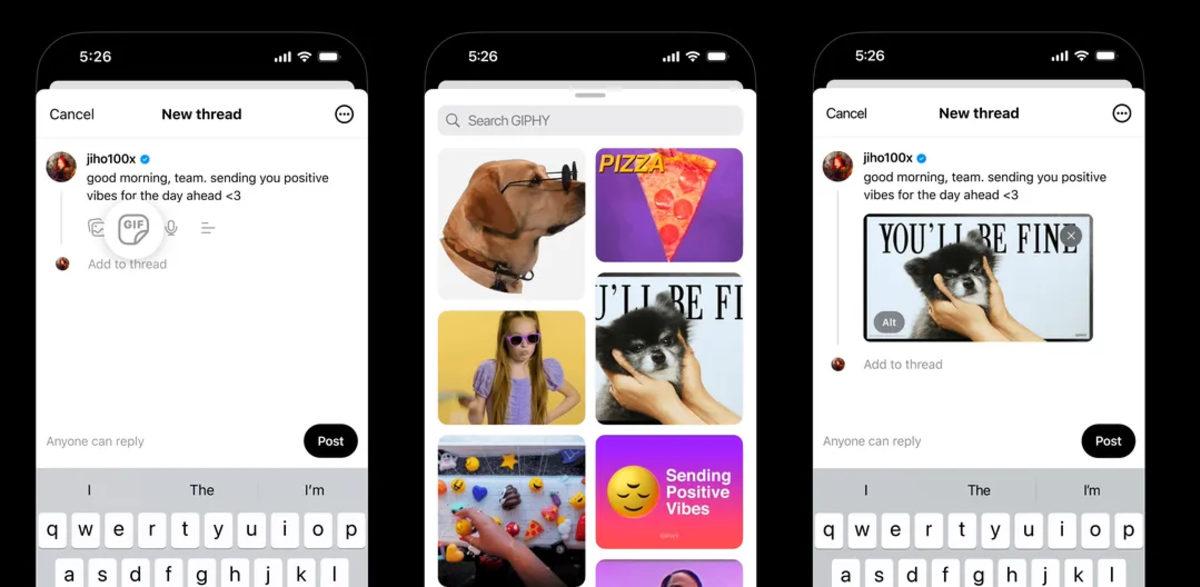 100 Milyon Kullanıcıya Yaklaşan Threads’e, GIF ve Anket Paylaşma Özelliği Geldi