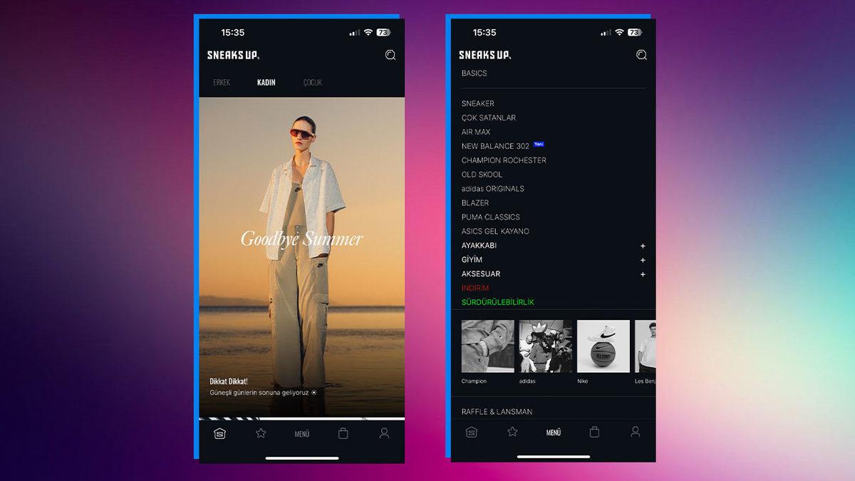 Özel Koleksiyonlara Özel Lansmanlarla Sahip Olabileceğiniz, Sneaker Çekilişleri ve Yenilikçi Sadakat Programıyla Sneaks Up Mobil Uygulaması Yayında!
