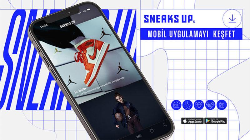 Özel Koleksiyonlara Özel Lansmanlarla Sahip Olabileceğiniz, Sneaker Çekilişleri ve Yenilikçi Sadakat Programıyla Sneaks Up Mobil Uygulaması Yayında!