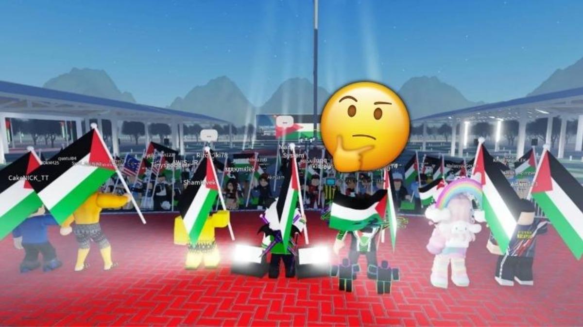 Malezyalı Bir Roblox Oyuncusu, Filistin’i Desteklemek İçin 60.000 Kişilik Bir ’Sanal Protesto’ Düzenledi