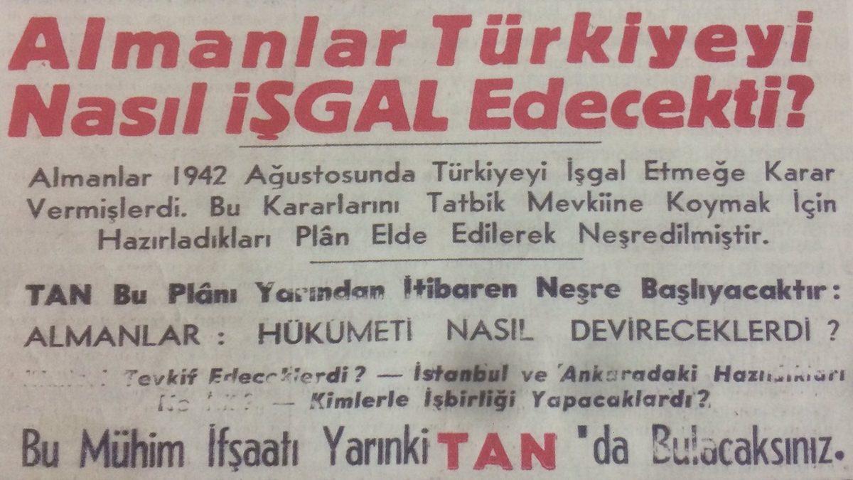 Hitler’in Hayata Geçiremediği Türkiye’yi İşgal Planı: Bu Plan Gerçekten Hazırlandıysa Nazileri Durduran Neydi?