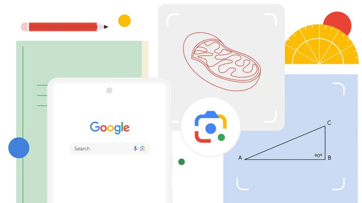 Google Şimdi de Öğretmen Oldu: Matematik, Fizik, Geometri Sorularını Çözecek, Biyoloji İçin İnteraktif Görseller Oluşturacak!
