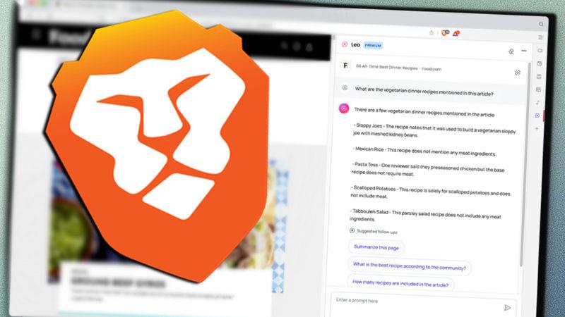 Gizlilik ve Güvenlik Odaklı Tarayıcı Brave, Kendi Yapay Zekâ Modeli Leo’yu Kullanıma Sundu: Bing’e Rakip Olacak!