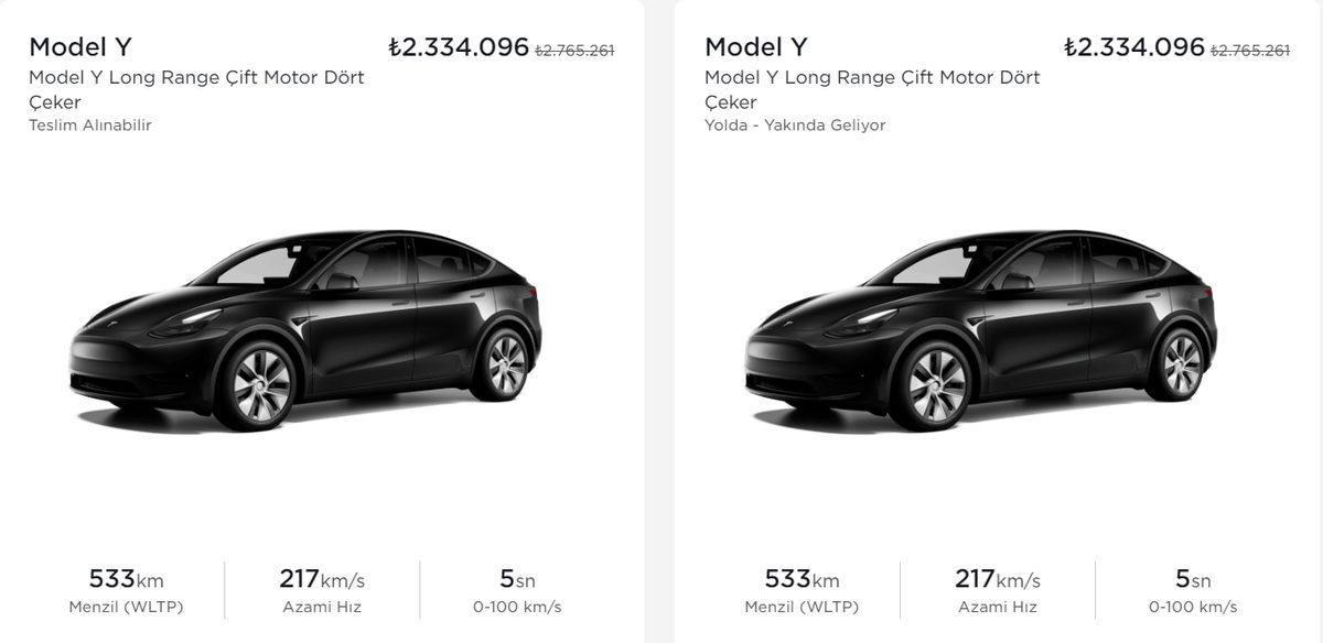 Tesla, Hazırda Bulunan Model Y Araçlarının Fiyatını Düşürdü: 400 Bin TL’yi Aşan İndirim Var!