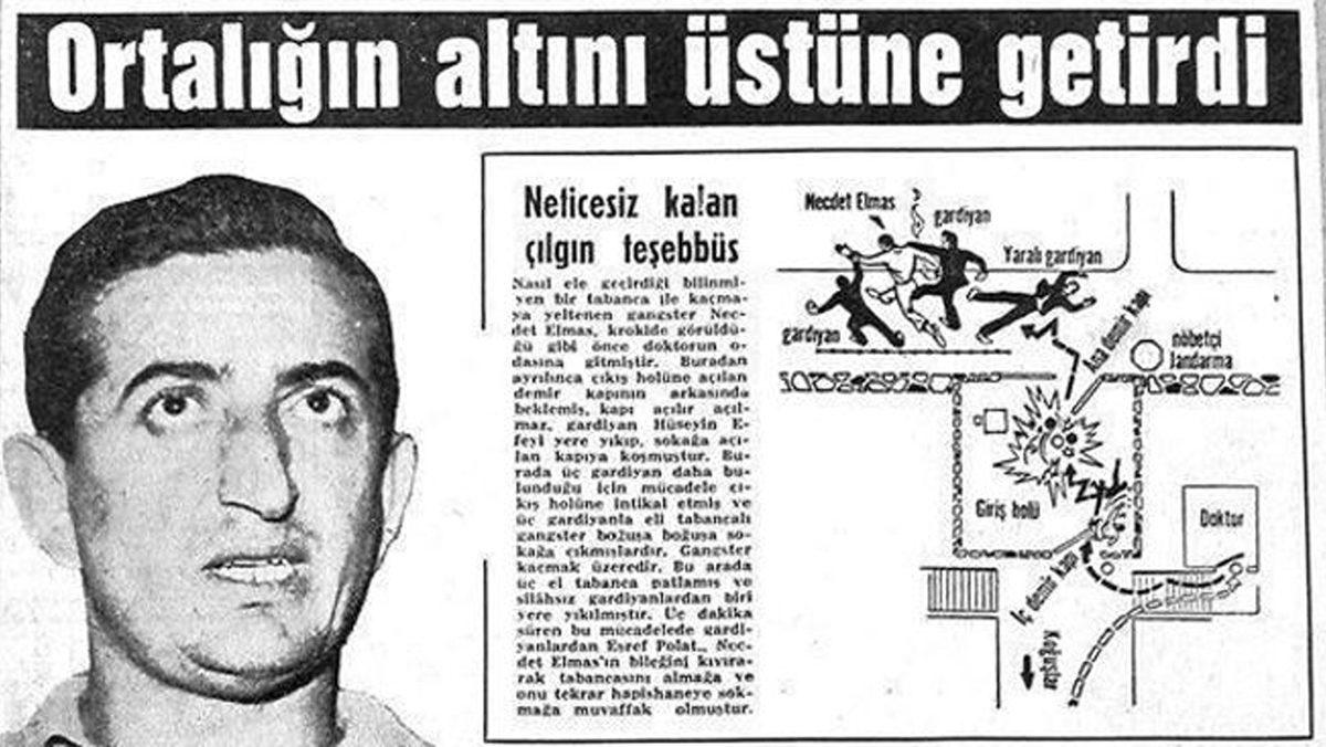 Türkiye’nin İlk Banka Soyguncusu Necdet Elmas’ın Hollywood Filmlerini Aratmayan Hikâyesi