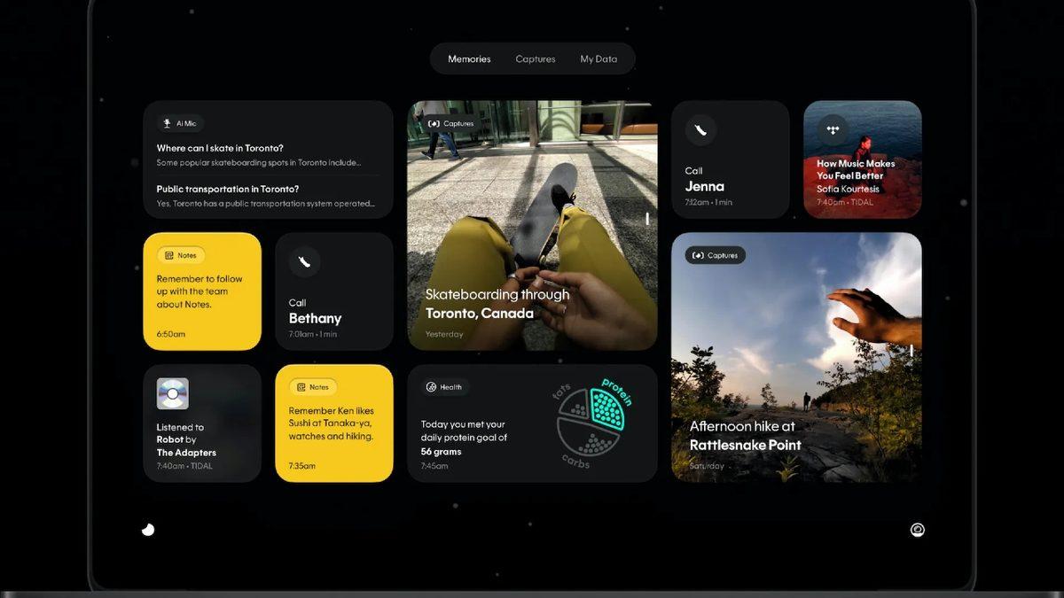 Ekransız, Giyilebilir Telefon 