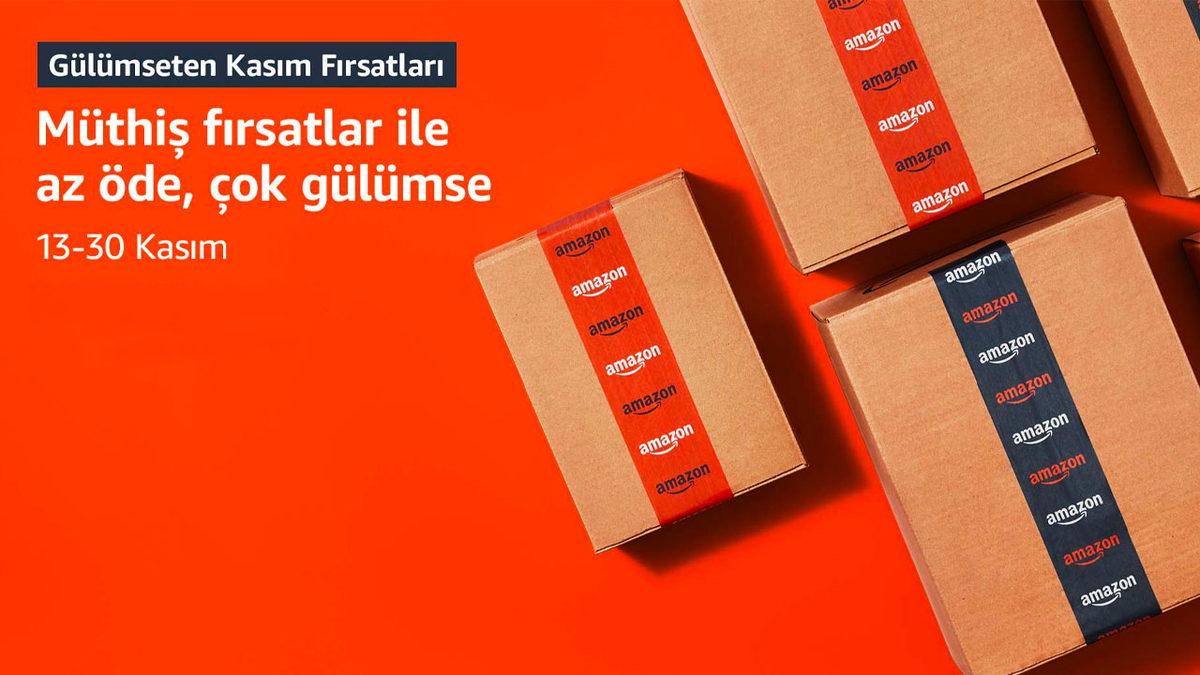 Amazon’da Beklenen ’’Gülümseten Kasım Fırsatları’’ Başladı: Yüz Binlerce Ürün İndirimde