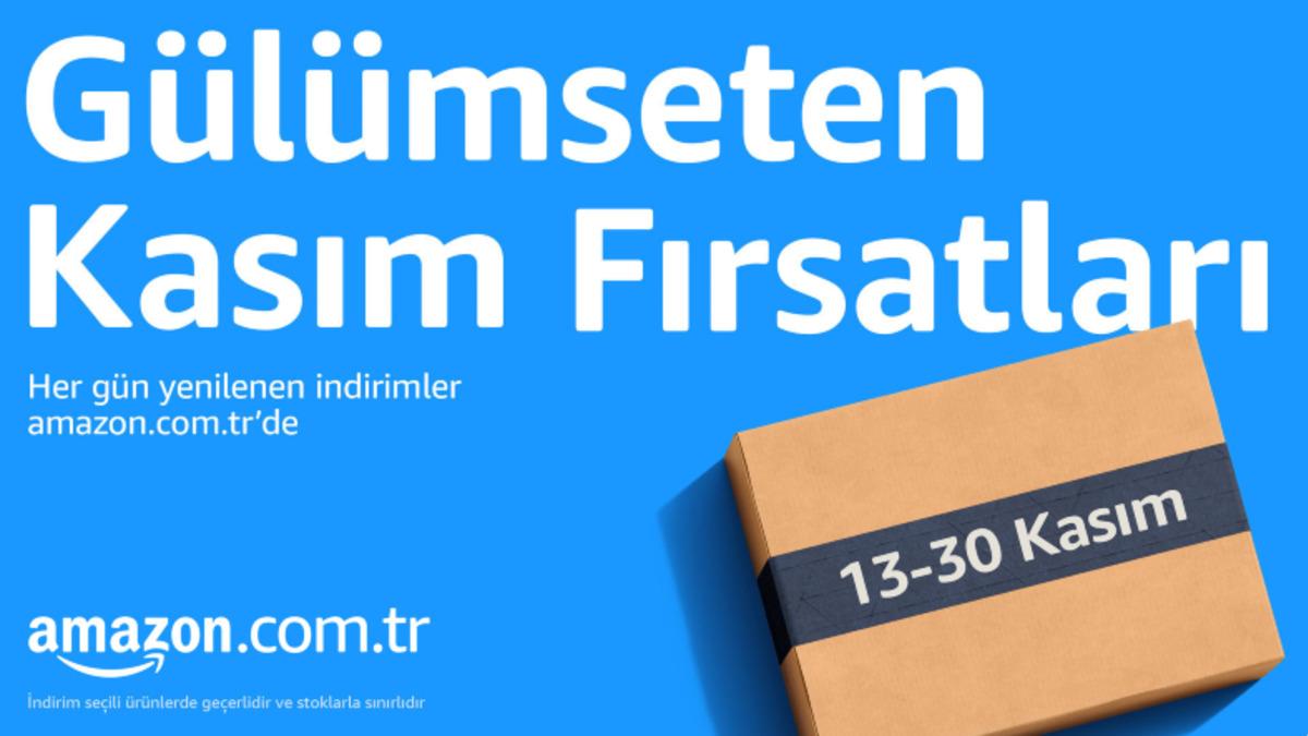 Amazon’da Beklenen ’’Gülümseten Kasım Fırsatları’’ Başladı: Yüz Binlerce Ürün İndirimde