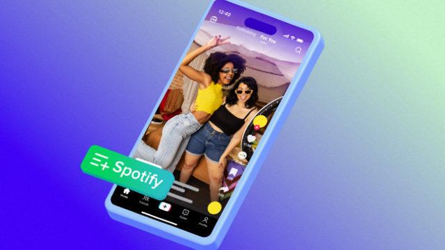 TikTok’a Spotify Desteği Geliyor: Tek Tıkla Kütüphanenize Şarkı Ekleyebileceksiniz!