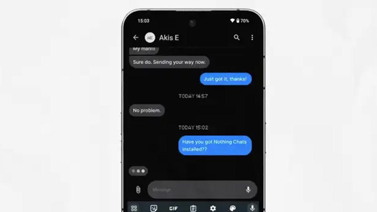 Android Telefonlara ’iMessage’ Getiren İlk Resmî Uygulama Duyuruldu: Nothing Chats