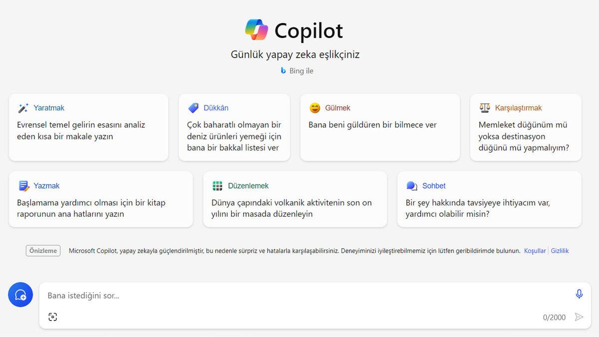 Microsoft, ChatGPT’nin Kuzeni 