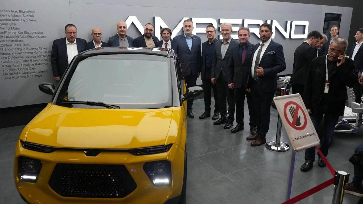 16 Yaşında Gençlerin Bile A2 Ehliyetle Kullanabileceği Yerli Elektrikli Araç Amperino, İlk Kez Görücüye Çıktı: Fiyatı da Kısmen Belli Oldu