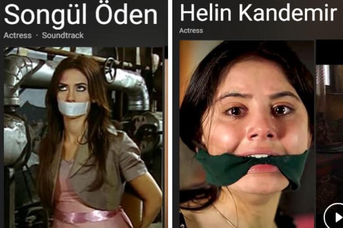 Türk Kadın Oyuncuların IMDb Fotoğraflarına Sosyal Medyadan Tepki Yağdı: Şiddet İçerikli Sahneler Profil Fotoğrafı Yapılmış!