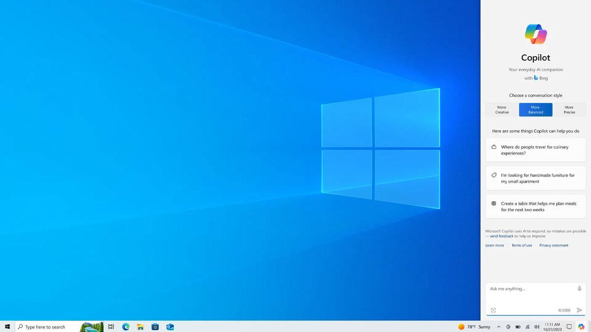 Windows 11’in Öve Öve Bitirilemeyen Yapay Zekâ Özellikleri Windows 10’a Geliyor
