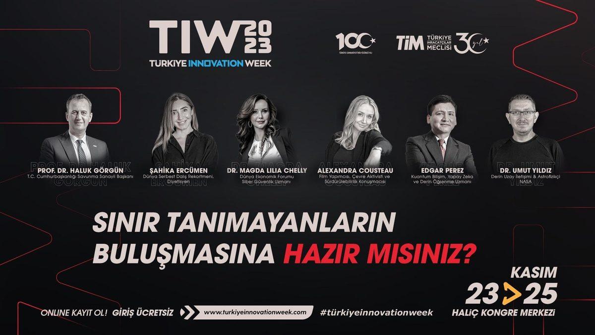 Bu Yıl 10. Yaşını Kutlayan Türkiye Innovation Week, 23-25 Kasım Tarihleri Arasında Haliç Kongre Merkezi’nde Gerçekleşecek