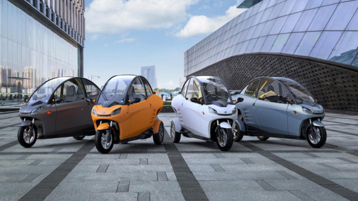 3 Tekerlekli ve Asla Devrilmeyen Motosiklet 