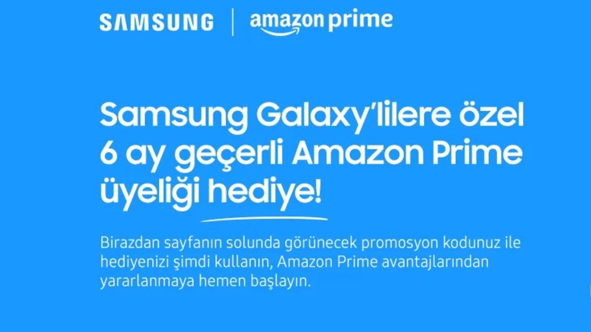 Samsung Türkiye’nin Herkese Ücretsiz 6 Aylık Amazon Prime Aboneliği Kazandıran Kampanyasında Kuponlar Tükendi