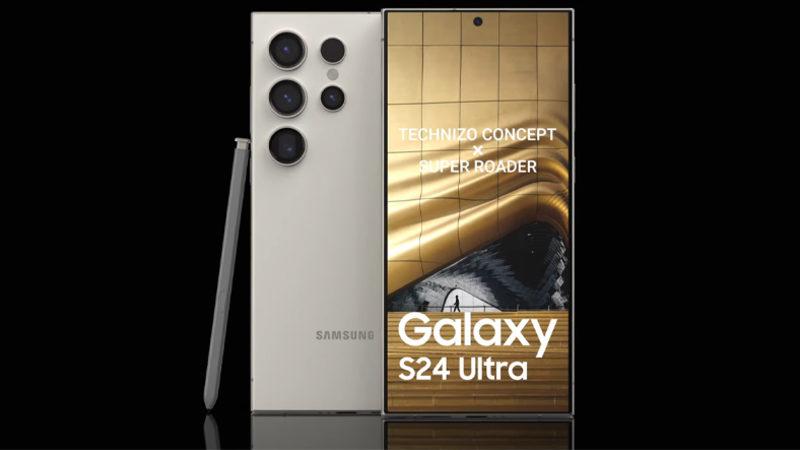 Samsung Galaxy S24 Ultra İçin Ultra Gerçekçi Konsept Tasarım Paylaşıldı: Altın Külçesi Gibi Telefon [Video]