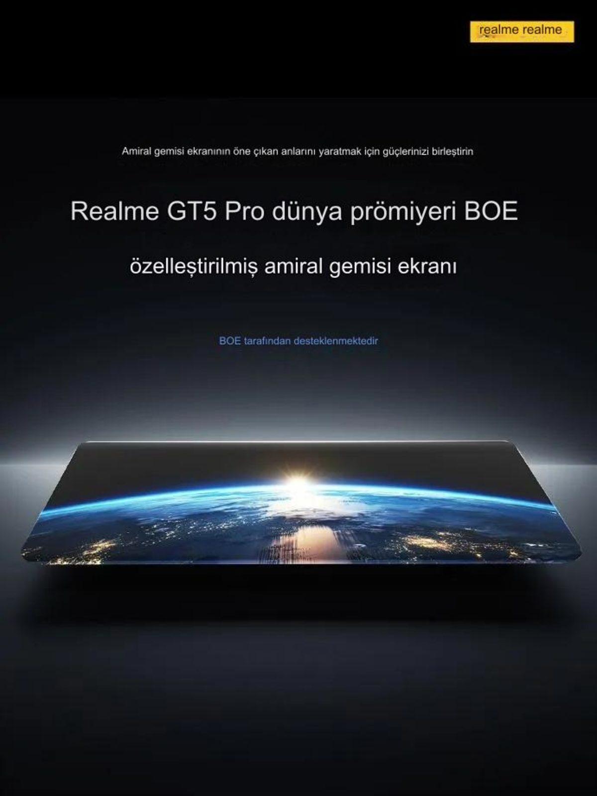 Periskop Kamerayla Gelen Realme GT5 Pro’nun Tanıtım Tarihi Açıklandı