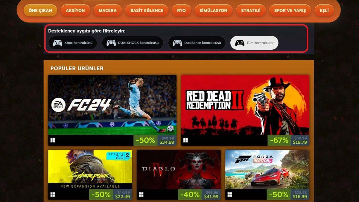 Steam’deki Oyunlarınızı Artık PlayStation 5 Oyun Kolu Dualsense ile Oynayabilirsiniz