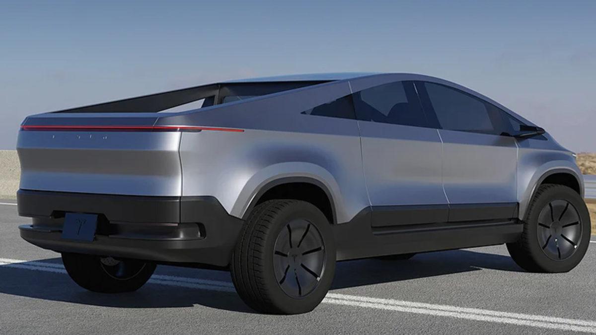 Tasarımı Eleştirilen Tesla Cybertruck İçin Gerçeğinden Bin Kat Güzel Görünen Konsept Paylaşıldı (Elon, Gel de Araba Gör)