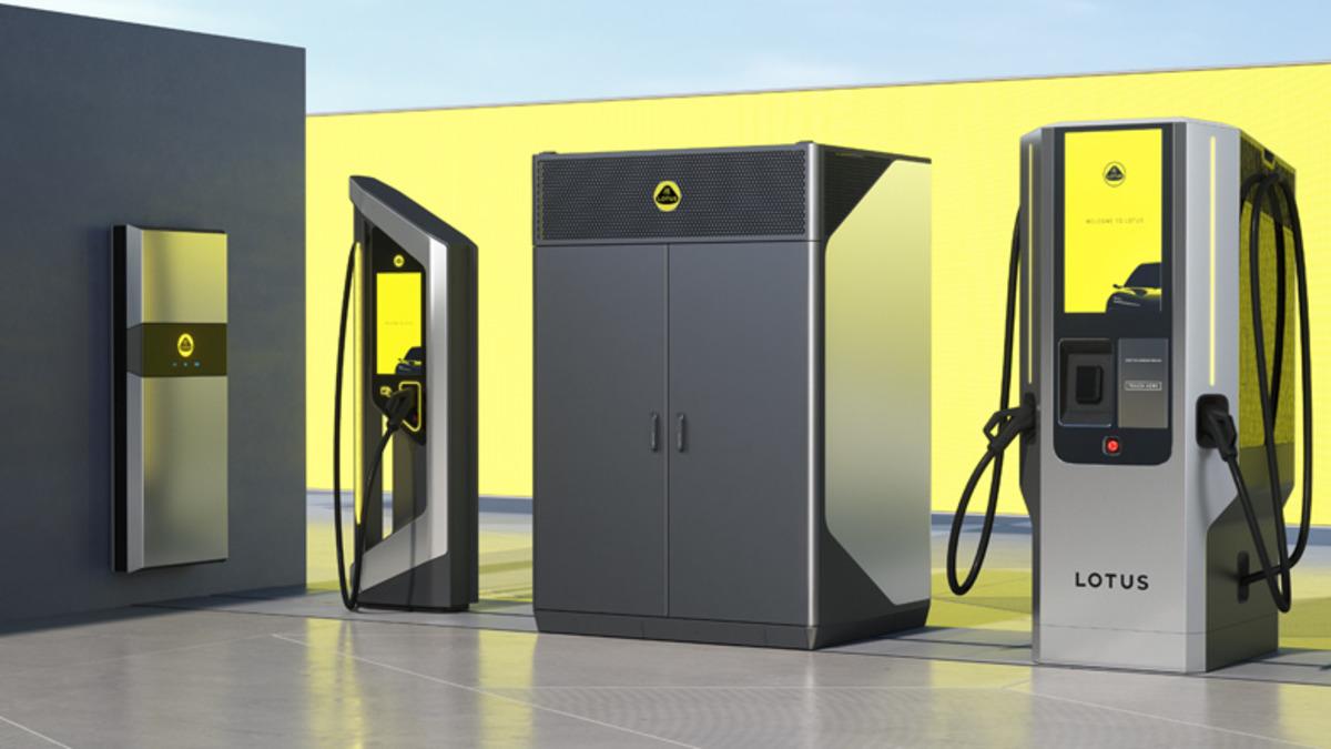 Lotus, Elektrikli Arabaları Telefon Gibi Şarj Edebilen Ultra Hızlı Şarj İstasyonlarını Duyurdu