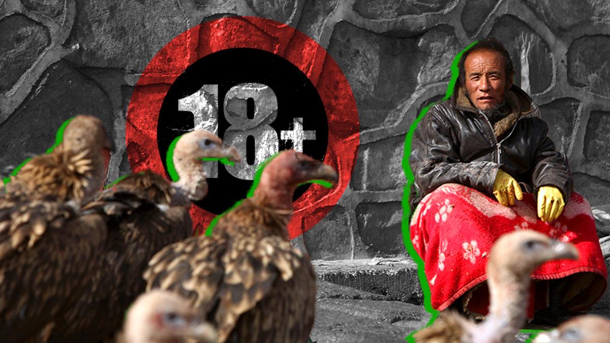 Ölen İnsanların Kemiklerine Kadar Akbabalara Yem Edildiği Tüyler Ürperten Tibet Cenaze Törenleri (18+)