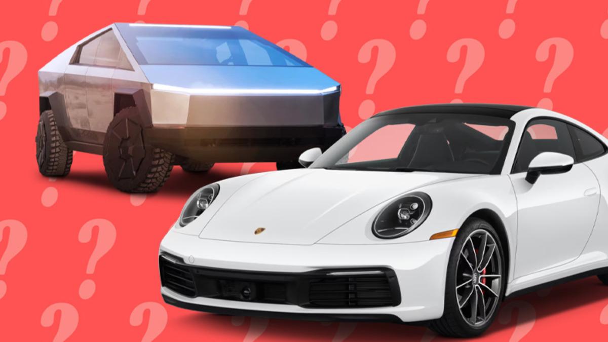 Tesla Cybertruck, Arkasında Porsche 911 Taşırken Porsche 911 ile Yarıştı! [Video]