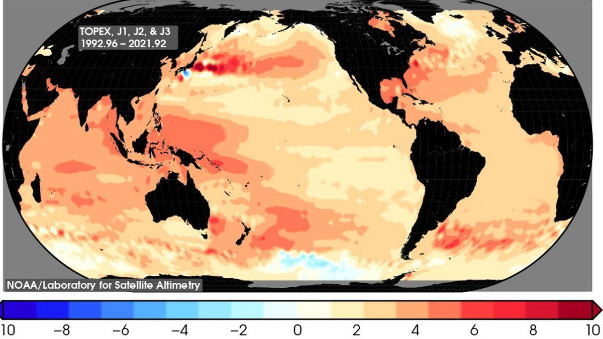 Okyanus Suları Tahmin Ettiğimizin Aksine Çarşaf Gibi Düz Değil: Hayır, Dalgalardan Bahsetmiyoruz