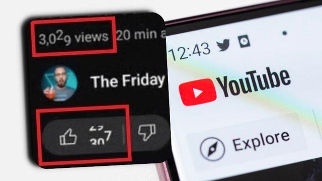YouTube Artık İzlenme ve Beğeni Sayılarını Gerçek Zamanlı Olarak Gösterecek