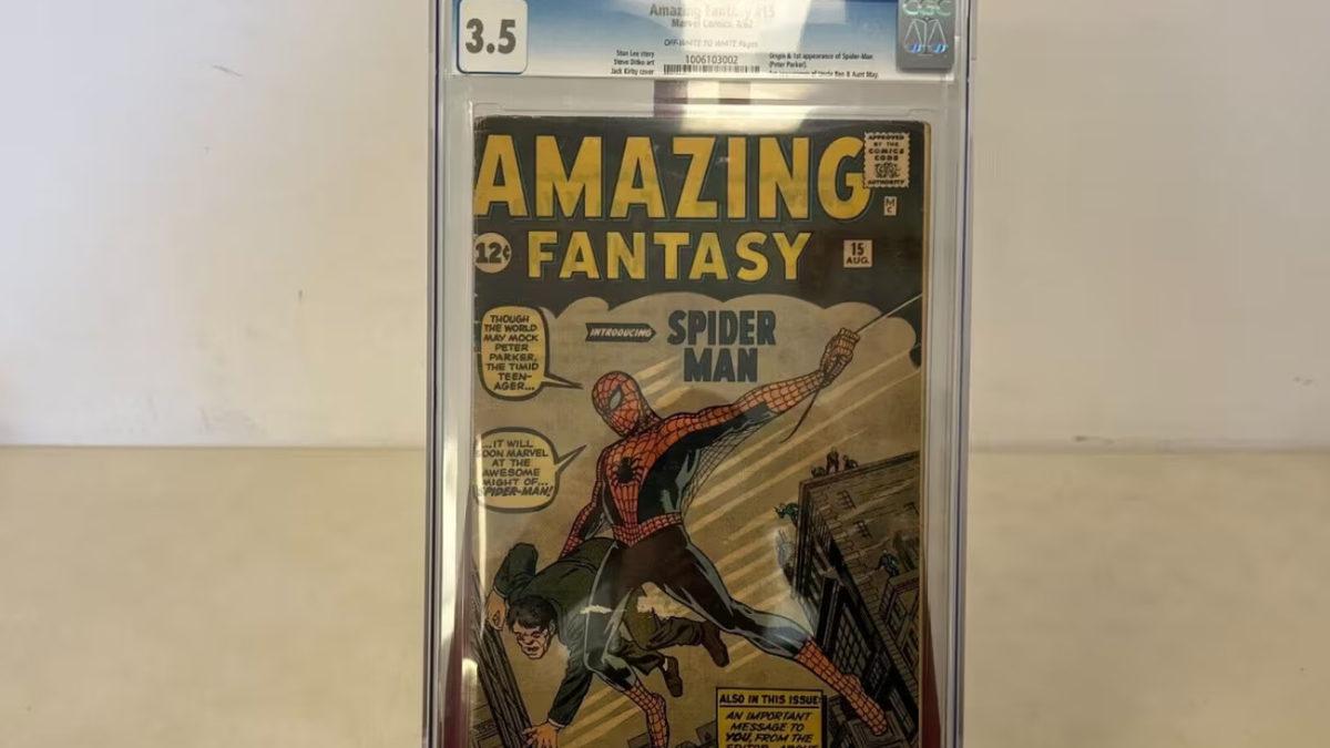 Spider-Man’in Yer Aldığı İlk Çizgi Roman Satışa Çıkarıldı