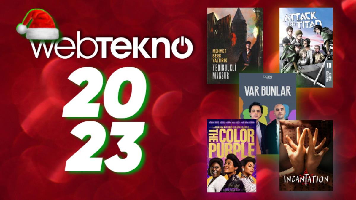 Webtekno Ekibinin 2023 Favorileri: İşte Geçtiğimiz Yıl En Sevdiğimiz Diziler, Filmler ve Kitaplar