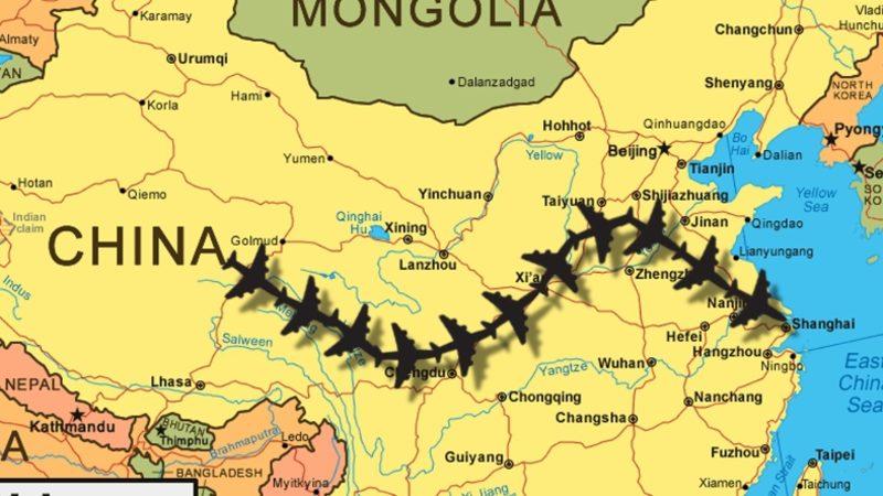 Çin Üzerinden Uçan Uçaklar, Düz Uçmak Yerine Neden Zikzaklı Rotalar Kullanıyor?