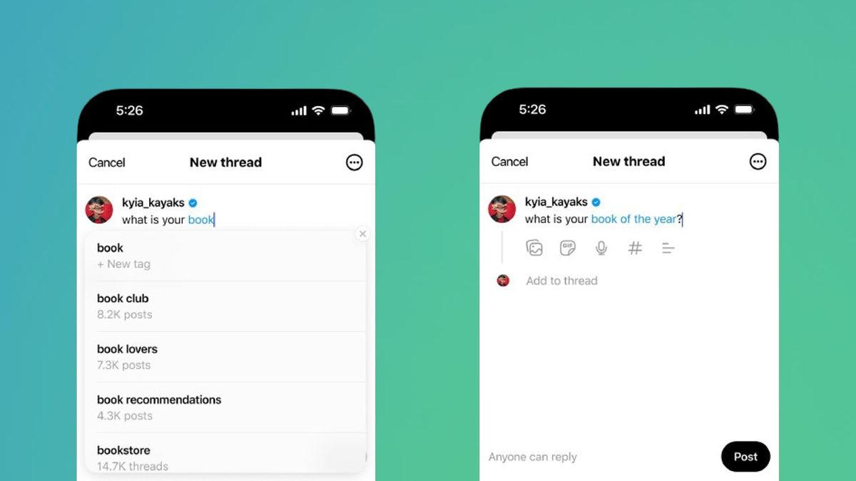 Threads’e Hashtag Özelliği Nihayet Geldi (Boşluk Bile Bırakabileceksiniz)