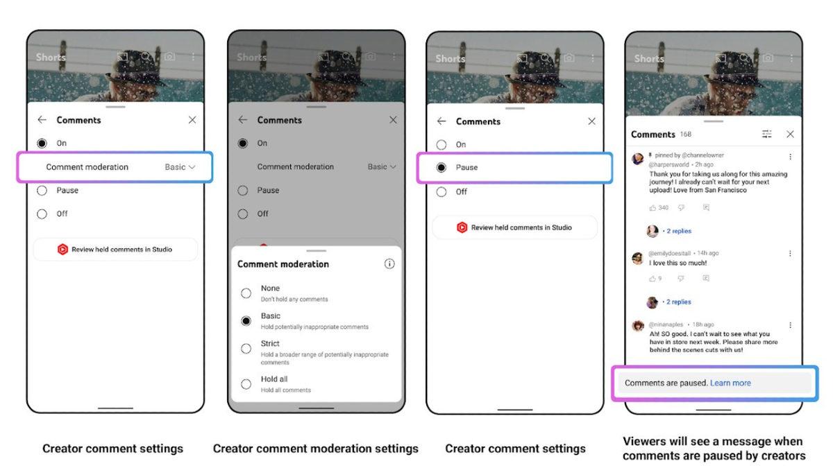 YouTube’dan İçerik Üreticilerini Rahatlatacak Özellik: Yorumlar Durdurulabilecek!
